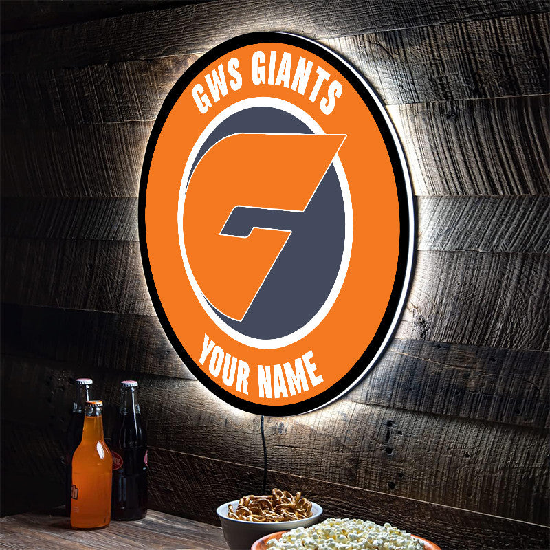 NEW 19 GWSG PREMIUM ACRYLIC WALL LED SIGN - PERSONALIZED & UNISEX, PERFECT GIFT FOR FANS