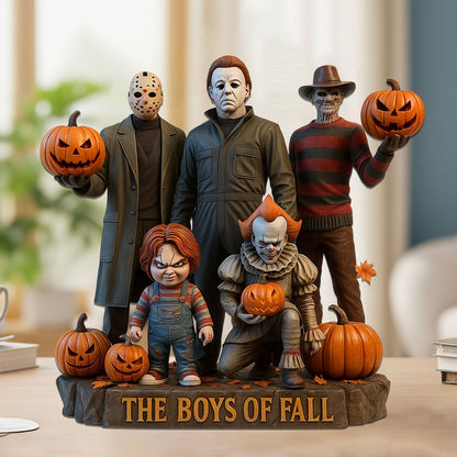 NEW PREMIUM HORROR CHARACTERS THE BOYS OF FALL ACRYLIC BLOCK PLAQUE GIFT