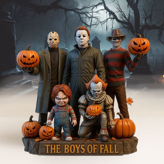NEW PREMIUM HORROR CHARACTERS THE BOYS OF FALL ACRYLIC BLOCK PLAQUE GIFT