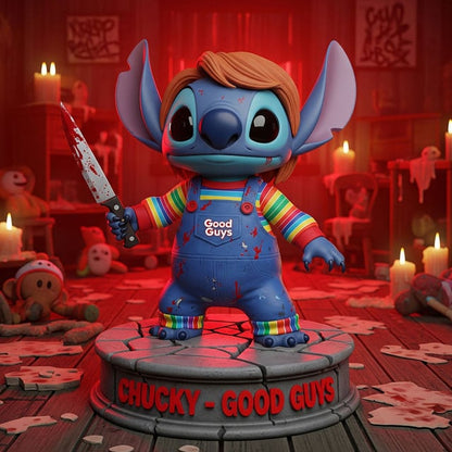 NEW PREMIUM STITCH CHUKY ACRYLIC BLOCK PLAQUE GIFT