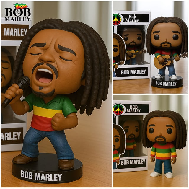 NEW PREMIUM BOD MARLEY ACRYLIC BLOCK PLAQUE GIFT FOR FANS