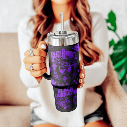 NEW PREMIUM BLACK SABBATH 40 OZ TUMBLER PERFECT GIFT FOR FAN