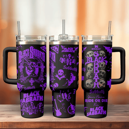 NEW PREMIUM BLACK SABBATH 40 OZ TUMBLER PERFECT GIFT FOR FAN