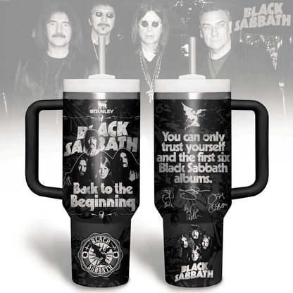NEW PREMIUM BLACK SABBATH 40 OZ TUMBLER PERFECT GIFT FOR FAN