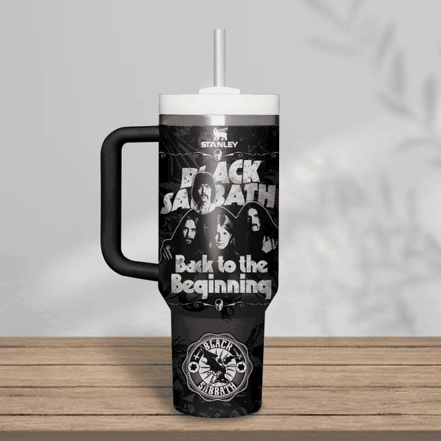 NEW PREMIUM BLACK SABBATH 40 OZ TUMBLER PERFECT GIFT FOR FAN