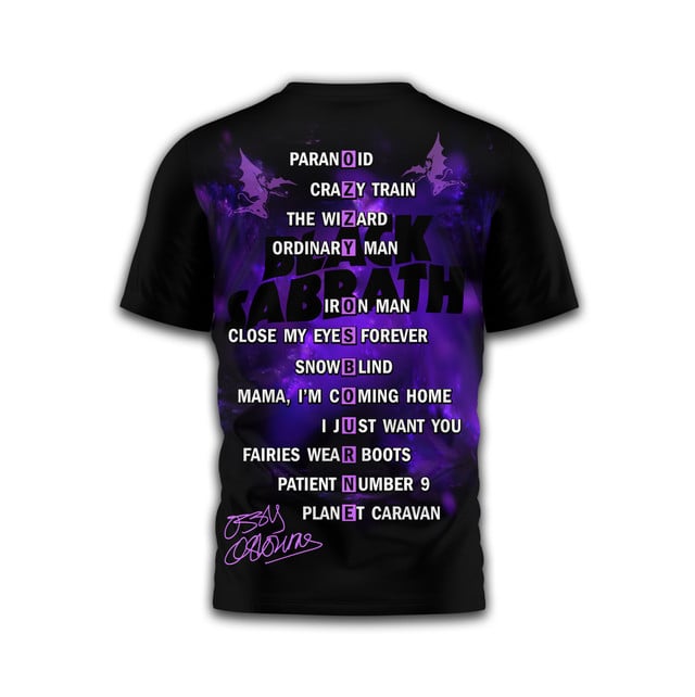 NEW PREMIUM BLACK SABBATH x OZZY OSBOURNE UNISEX T-SHIRT, JACKETS, HOODIE, ...vv..GIFTS FOR FAN