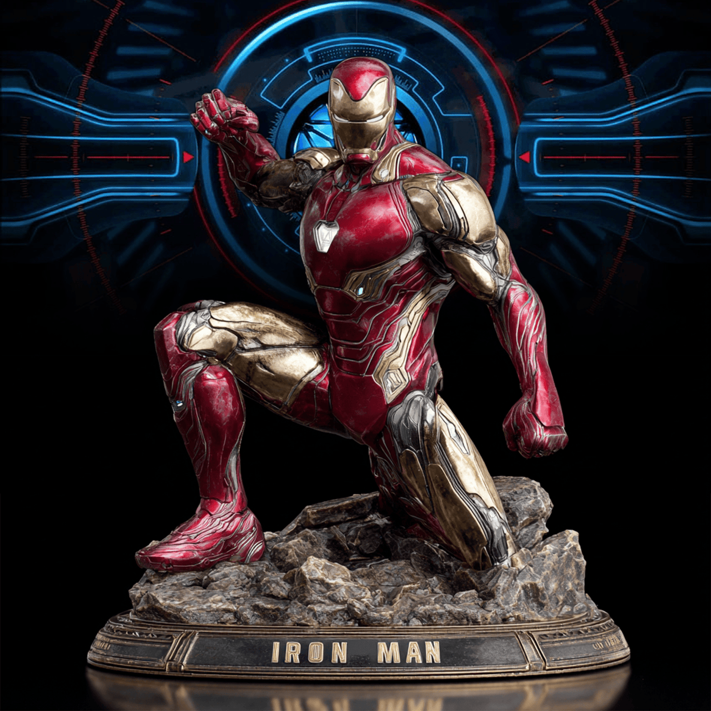 NEW PREMIUM IRON MAN ACRYLIC BLOCK PLAQUE GIFT