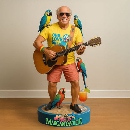 NEW PREMIUM JIMMY BUFFETT ACRYLIC BLOCK PLAQUE GIFT FOR FANS