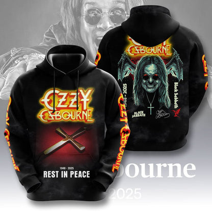NEW PREMIUM BLACK SABBATH x OZZY OSBOURNE UNISEX T-SHIRT, JACKETS, HOODIE, ...vv..GIFTS FOR FAN
