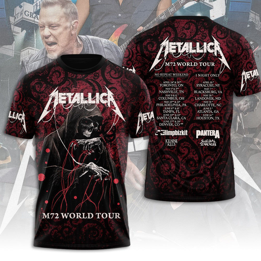NEW PREMIUM METALLICA UNISEX T-SHIRT 10