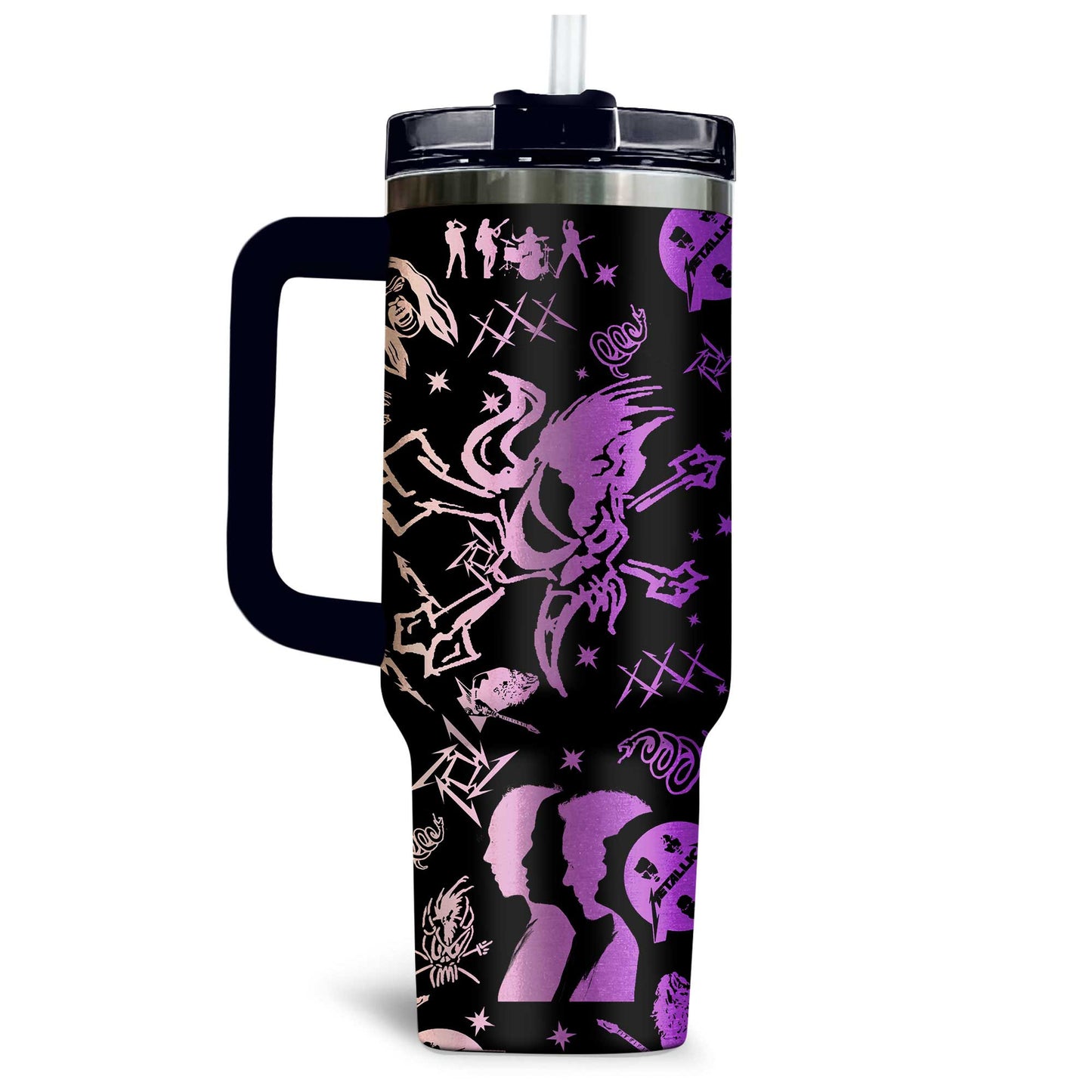 NEW PREMIUM METALLICA 40 OZ TUMBLER 02