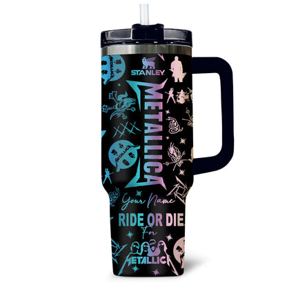 NEW PREMIUM METALLICA 40 OZ TUMBLER 02