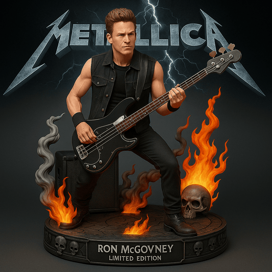 Metallica Acrylic Block Display 🖤Limited Edition Collectible for True Fans 007