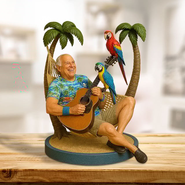 NEW PREMIUM JIMMY BUFFETT ACRYLIC BLOCK PLAQUE GIFT FOR FANS