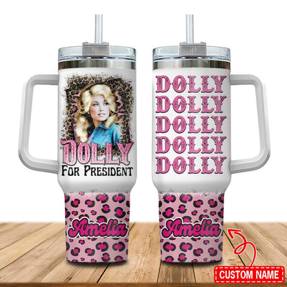 NEW PREMIUM DOLLY PARTON 40 OZ TUMBLER 01