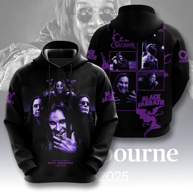 NEW PREMIUM BLACK SABBATH x OZZY OSBOURNE UNISEX T-SHIRT, JACKETS, HOODIE, ...vv..GIFTS FOR FAN