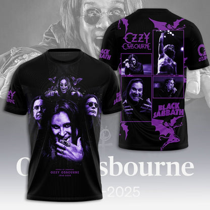 NEW PREMIUM BLACK SABBATH x OZZY OSBOURNE UNISEX T-SHIRT, JACKETS, HOODIE, ...vv..GIFTS FOR FAN