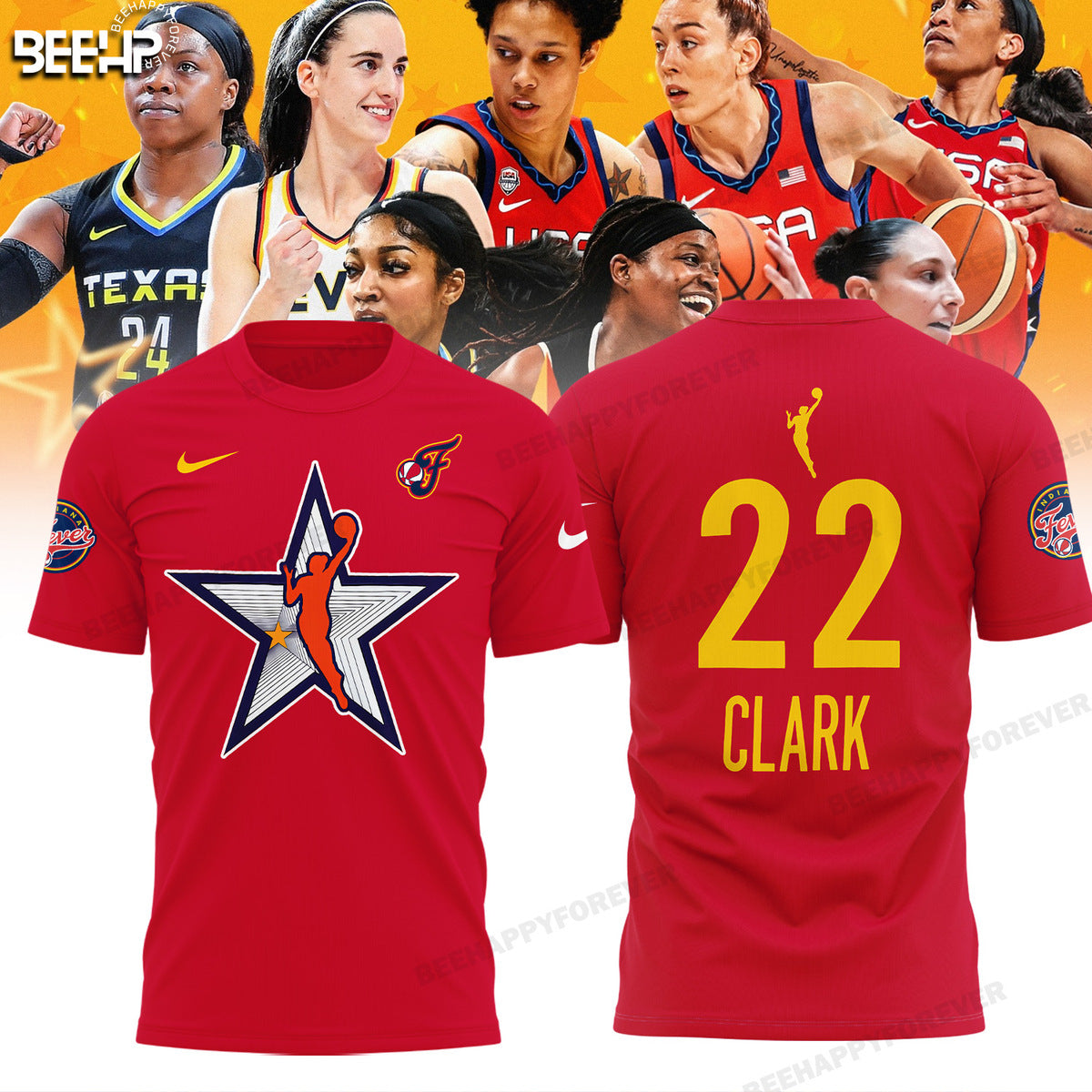 PREMIUM IDN FEVER UNISEX T-SHIRT WNBA44