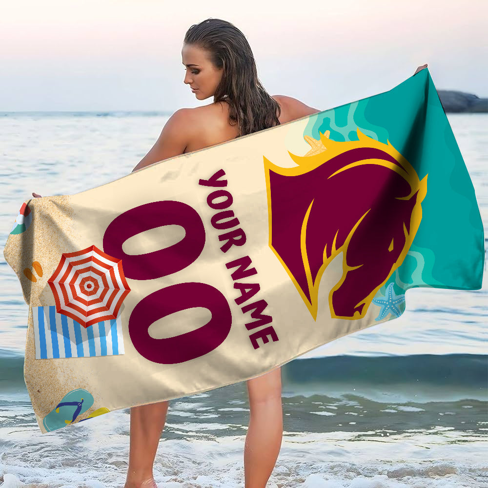 Just Landed - Senior 2025 Beach, Bath Towel ( KID & ADULT Size )