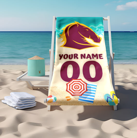 Just Landed - Senior 2025 Beach, Bath Towel ( KID & ADULT Size )