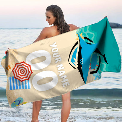 Just Landed - Senior 2025 Beach, Bath Towel ( KID & ADULT Size )