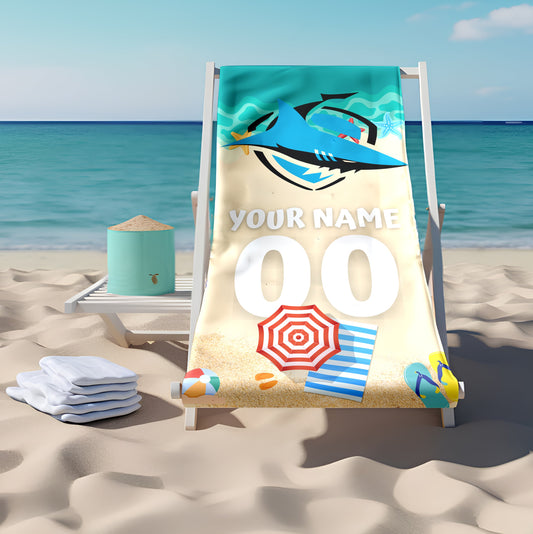 Just Landed - Senior 2025 Beach, Bath Towel ( KID & ADULT Size )