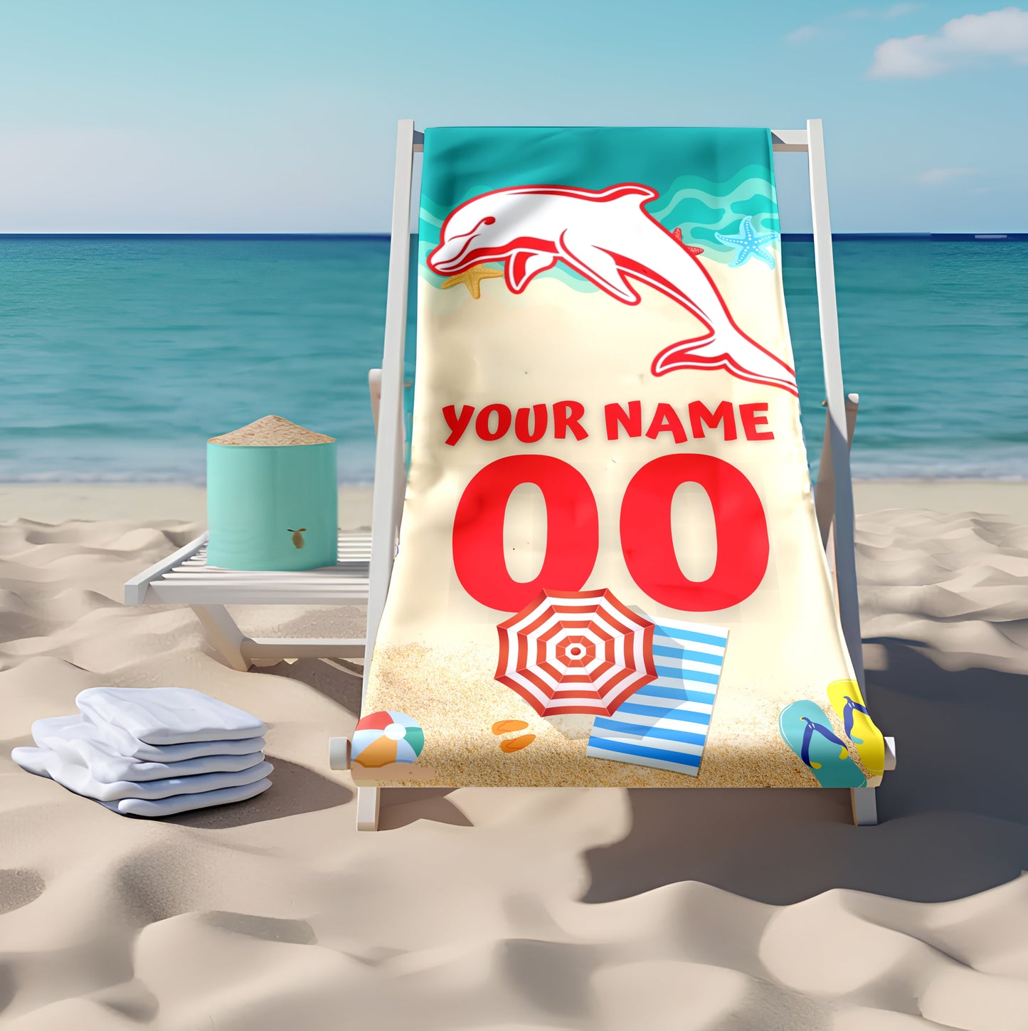 Just Landed - Senior 2025 Beach, Bath Towel ( KID & ADULT Size )