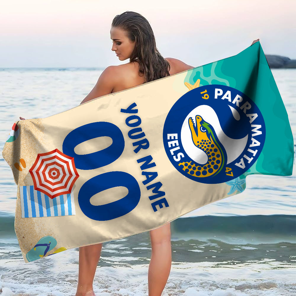 Just Landed - Senior 2025 Beach, Bath Towel ( KID & ADULT Size )