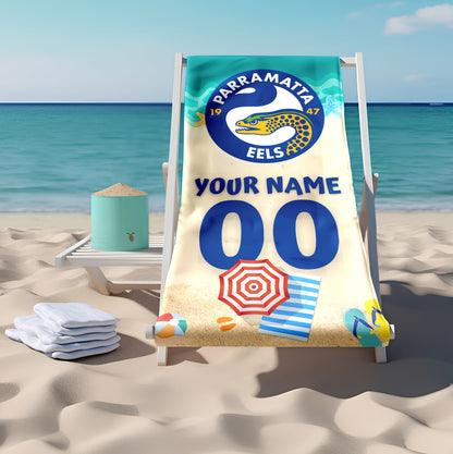 Just Landed - Senior 2025 Beach, Bath Towel ( KID & ADULT Size )