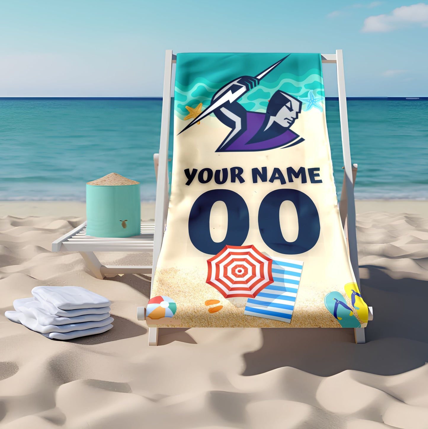 Just Landed - Senior 2025 Beach, Bath Towel ( KID & ADULT Size )