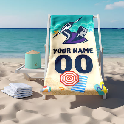 Just Landed - Senior 2025 Beach, Bath Towel ( KID & ADULT Size )