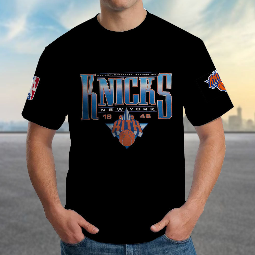 LIMITED EDITION - NEW CUSTOMIZED NBA04 NY NEW YORK KNICKS T-SHIRT