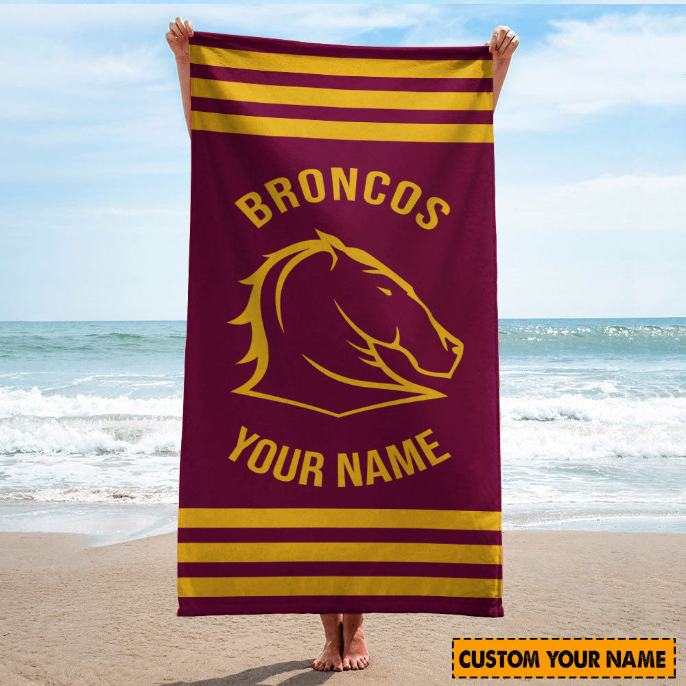 LIMITED EDITION - NEW 01 BBC PERSONALIZED BEACH TOWEL GIFT FOR FANS