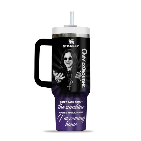 NEW PREMIUM BLACK SABBATH  X OZZY OSBOURNE 40 OZ TUMBLER