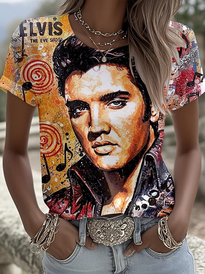 LIMITED EDITION - NEW PREMIUM ELVIS UNISEX T-SHIRT