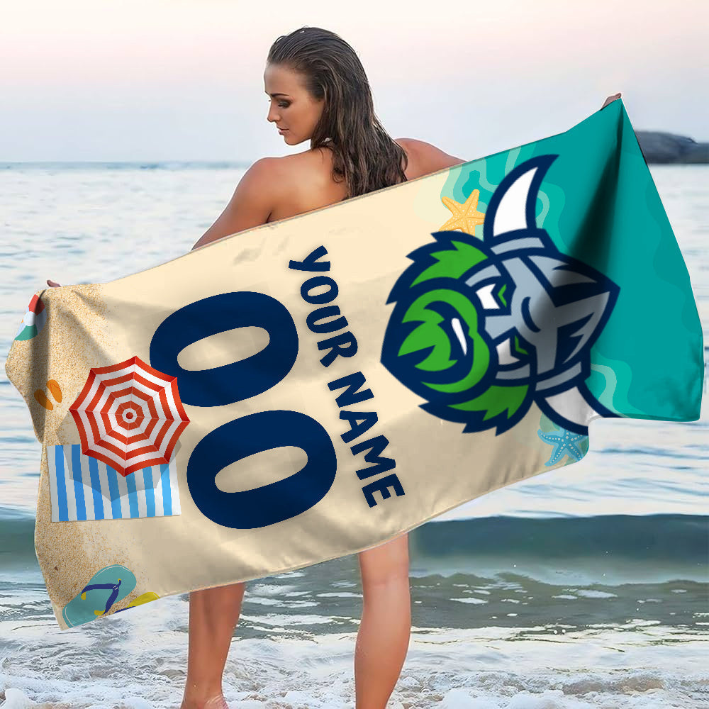 Just Landed - Senior 2025 Beach, Bath Towel ( KID & ADULT Size )