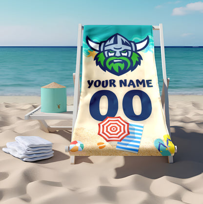 Just Landed - Senior 2025 Beach, Bath Towel ( KID & ADULT Size )