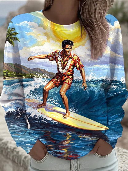 LIMITED EDITION - NEW PREMIUM ELVIS PRESLEY PUERTO RICO BEACH UNISEX T-SHIRT