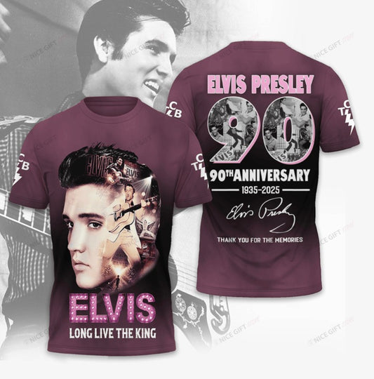 New Premium Elvis Presley Unisex T-shirt - EVPLCAO34