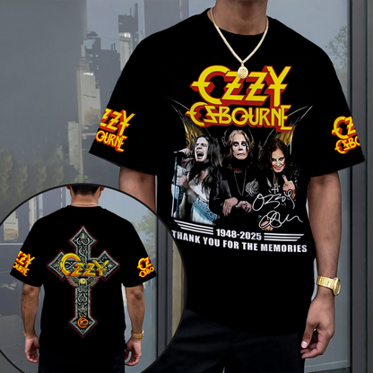 NEW PREMIUM BLACK SABBATH x OZZY OSBOURNE UNISEX SHIRT