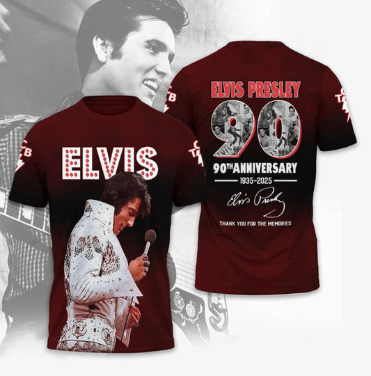 New Premium Elvis Presley Unisex T-shirt - EVPLCAO35