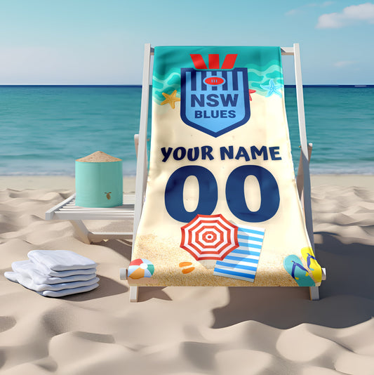 Just Landed - Senior 2025 Beach, Bath Towel ( KID & ADULT Size )