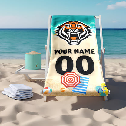 Just Landed - Senior 2025 Beach, Bath Towel ( KID & ADULT Size )