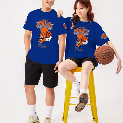 LIMITED EDITION - NEW CUSTOMIZED NBA04 NY NEW YORK KNICKS T-SHIRT