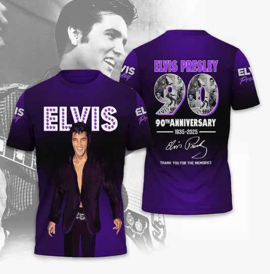 New Premium Elvis Presley Unisex T-shirt - EVPLCAO40