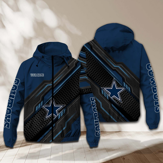 NEW PREMIUM DALLAS COWBOYS NFL WINDBREAKER JACKET