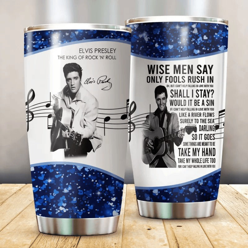 New Premium Elvis Presley Tumbler - EVPLCAO45