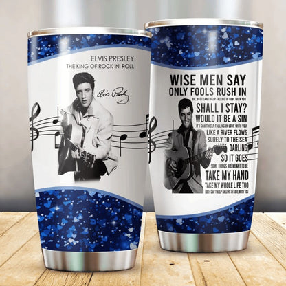 New Premium Elvis Presley Tumbler - EVPLCAO45