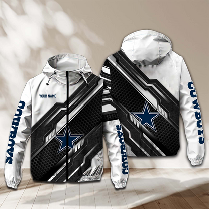 NEW PREMIUM DALLAS COWBOYS NFL WINDBREAKER JACKET