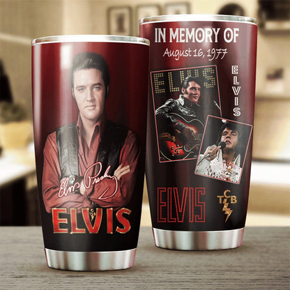 New Premium Elvis Presley Tumbler - EVPLCAO47